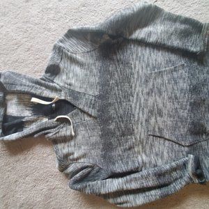 Womens North Face Black & White Hoodie